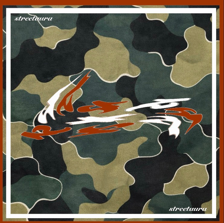 Distorted Camo Silk Bandana
